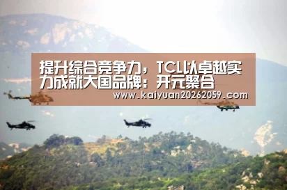 提升综合竞争力，TCL以卓越实力成就大国品牌：开元聚合